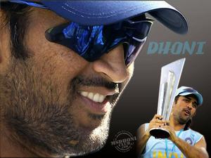 Ms Dhoni Icc Championship Trophy ms dhoni wallpaper