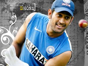Ms Dhoni In Blue Sahara Shirt ms dhoni wallpaper