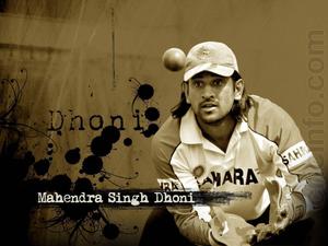 Ms Dhoni Sepia Toned Poster ms dhoni wallpaper