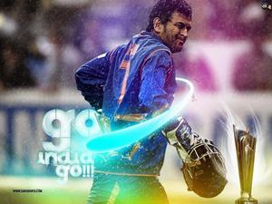 Ms Dhoni With Championship Trophy ms dhoni wallpaper