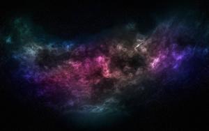 Multicolored Scattered Galaxy Universe universe wallpaper