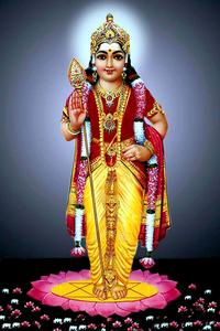 Murugan, a god widely venerated across South India Wallpaper