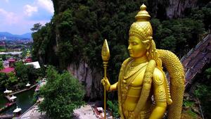 Murugan Statue Side View Wallpaper