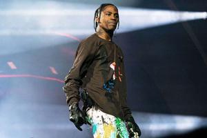 Music Artist Travis Scott Performing in Concert travis scott wallpaper