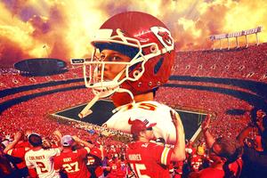 MVP Quarterback - Patrick Mahomes patrick mahomes wallpaper