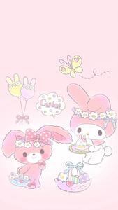 My Melody And Bonbonribbon Sanrio sanrio wallpaper