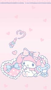 My Melody And Flat Mouse my melody wallpaper
