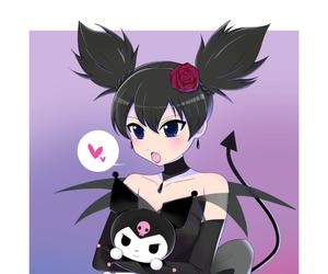 My Melody Kuromi With A Lolita my melody kuromi wallpaper