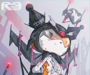 My Melody Kurumi In Robot Outfit my melody kuromi wallpaper