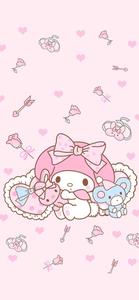 My Melody White Rabbit my melody wallpaper