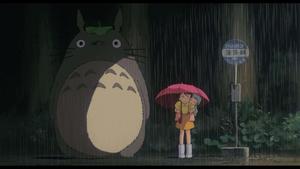 "My Neighbor Totoro - Walk with me through the magical forest."  Wallpaper