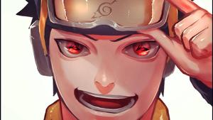 My Sharingan brings me strength and courage sharingan wallpaper