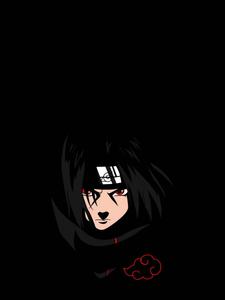 Mysterious Akatsuki Uchiha Itachi PFP Digital Art itachi pfp wallpaper