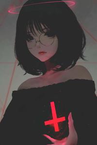 Mysterious Dark Anime Girl dark anime girl wallpaper
