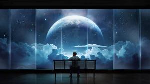 Mysterious Dark Night Scene with a Solitary Bench in 4K Ultra HD 4k ultra hd dark wallpaper
