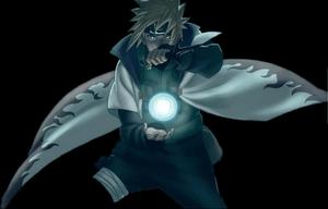 Mysterious Ninjawith Chakra Ball minato wallpaper