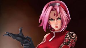 Naruto 4K Attractive Sakura Wallpaper