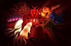 Naruto 4K Tailed Beasts  Wallpaper