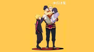 Naruto And Hinata Family naruto and hinata wallpaper
