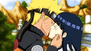 Naruto And Hinata Kiss naruto and hinata wallpaper