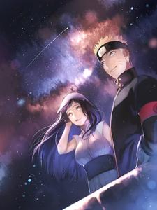 Naruto And Hinata Shooting Star naruto and hinata wallpaper