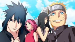 Naruto And Hinata With SasuSaku naruto and hinata wallpaper