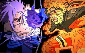 Naruto and Sasuke undergo transformation in Naruto Shippuden. naruto shippuden wallpaper