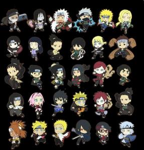 Naruto Chibi Characters Collection Wallpaper