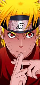 Naruto Face In Full Kyubi Form naruto face wallpaper