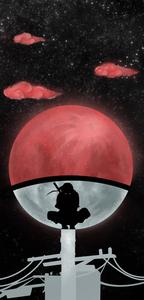 Naruto Itachi Phone Pokeball itachi phone wallpaper