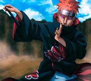 Naruto Pain In Action naruto pain wallpaper
