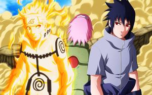 Naruto Sasuke Boys With Sakura boys wallpaper