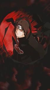 Naruto Shippuden Akatsuki Itachi PFP Abstract Art itachi pfp wallpaper