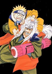 Naruto_and_ Jiraiya_ Anime_ Illustration jiraiya wallpaper