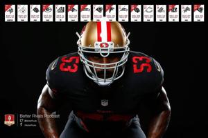 Navorro Bowman of the San Francisco 49ers Wallpaper