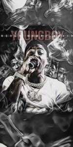 NBA Youngboy bringing the energy to the stage nba youngboy wallpaper