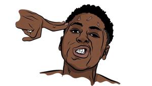 NBA Youngboy ready for action nba youngboy wallpaper