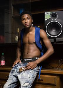 NBA Youngboy rocking a Supreme t-shirt nba youngboy wallpaper