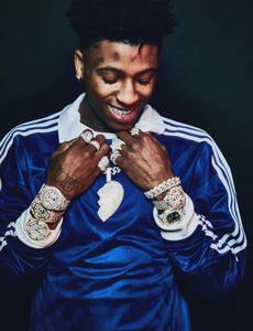 Nba Youngboy showing off a fresh look. nba youngboy wallpaper