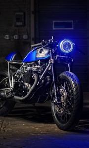Neon Blue 4k Bike 4k bike wallpaper