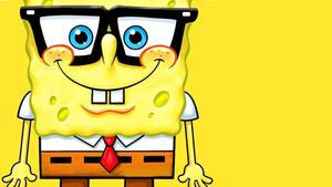 Nerd SpongeBob With His Geeky Glasses spongebob wallpaper