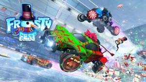 New Frosty Fest Edition of Rocket League rocket league wallpaper