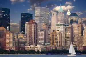 New York City Cityscape Sailboat new york city wallpaper