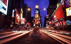New York City Red Time Square new york city wallpaper