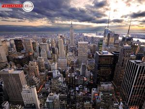 New York City Skyline Top View new york city wallpaper