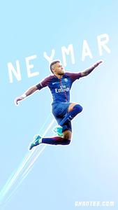 Neymar defying gravity while showing off his moves neymar wallpaper