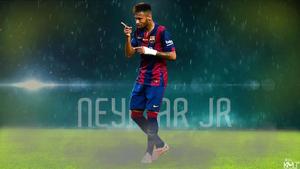 Neymar in Action neymar wallpaper