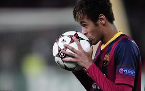 Neymar Jr., the Brazilian forward of FC Barcelona neymar wallpaper