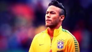 Neymarr Jr. suited up in CBF jersey neymar wallpaper