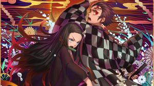 Nezuko embracing her inner strength nezuko wallpaper